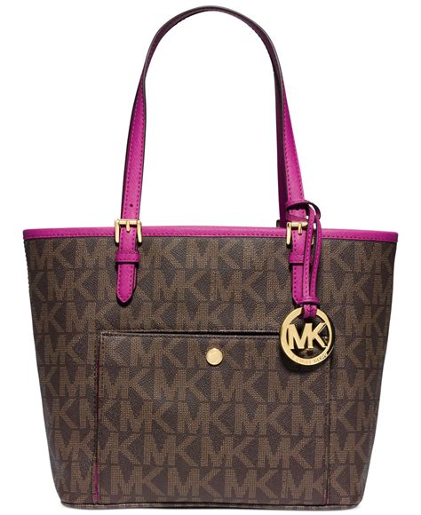 michael kors jet set handgelenktasche|Jet Set Medium Pocket Tote Bag .